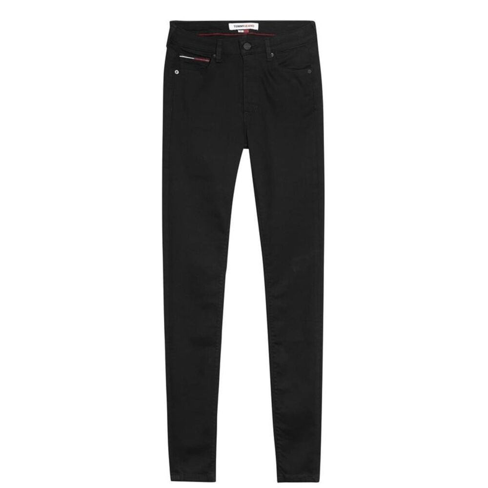 Tommy Jeans Womens/Ladies High Rise Super Skinny Jeans / Black